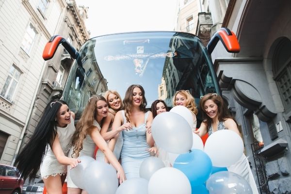 Hens Luxe Party Bus Gold Coast Wickedhens Parties Package 1