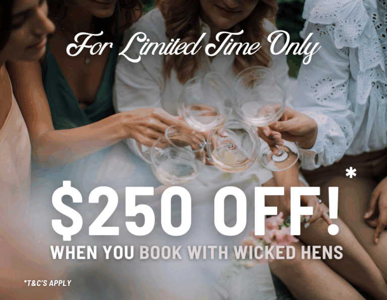 May $250 Off Promo Wicked Hens Aus